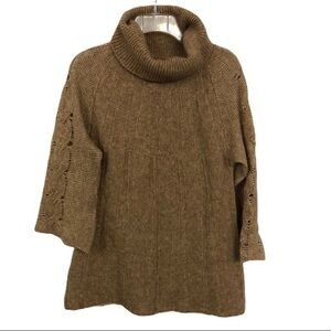 SITA MURT TAN WOOL SWEATER 38‎